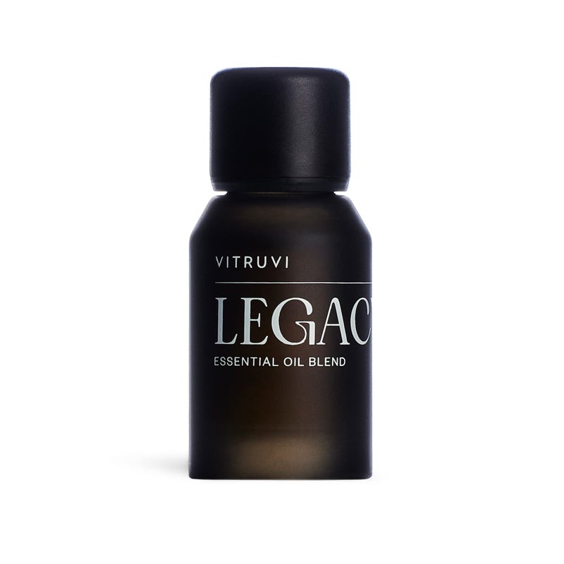 Vitruvi Legacy Woodsy Essential Oil Blend with Rose, Bergamot, Frankincense, Cedarwood - Image 1