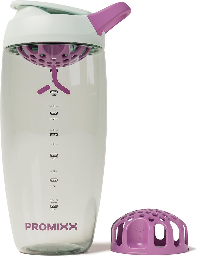 PROMIXX Pursuit Protein Shaker Bottle 760ml, Ecozen, Seagrass Green - Image 1