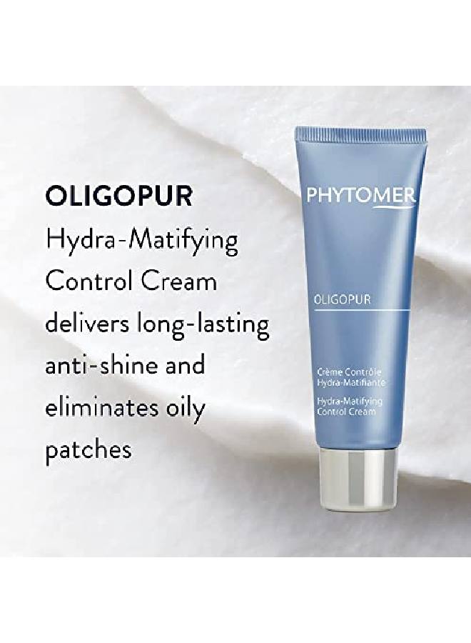 Phytomer Oligopur Hydramatifying Face Moisturizer Cream ; Skin Hydrating Lotion For Oil Control ; Restore Clear Skin ; For Combination & Oily Skin ; 50Ml - Image 5