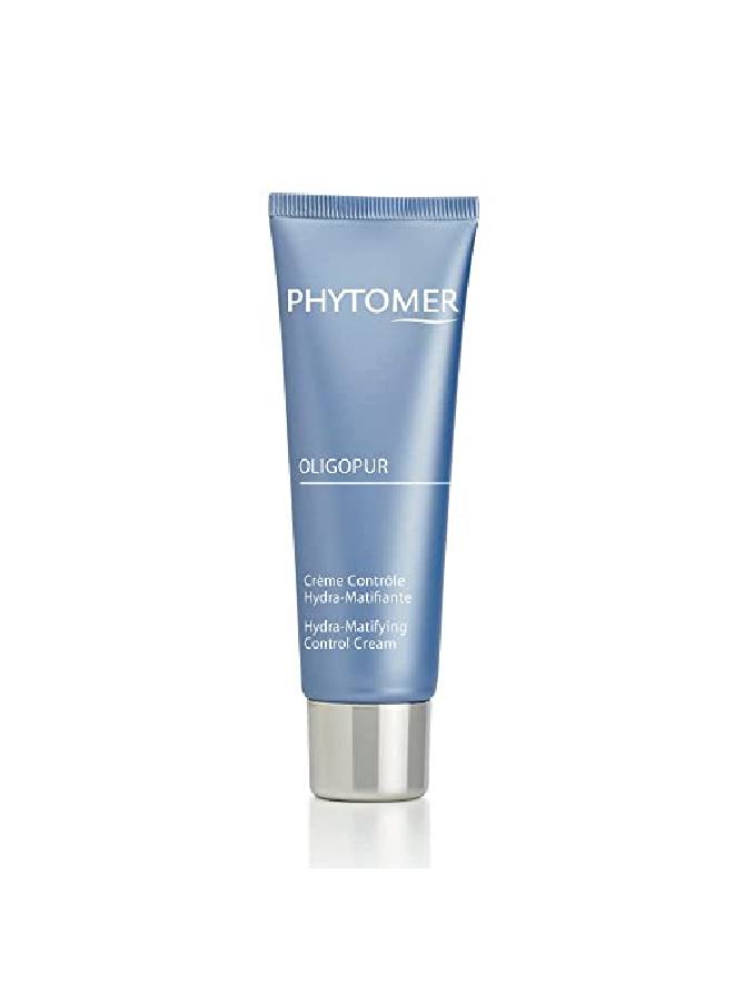 Phytomer Oligopur Hydramatifying Face Moisturizer Cream ; Skin Hydrating Lotion For Oil Control ; Restore Clear Skin ; For Combination & Oily Skin ; 50Ml - Image 2