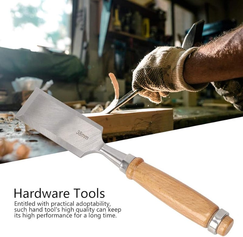 أداة إزميل الخشب المسطحة من سبائك الصلب للقطع والحفر والثقب في النجارة - Image 4