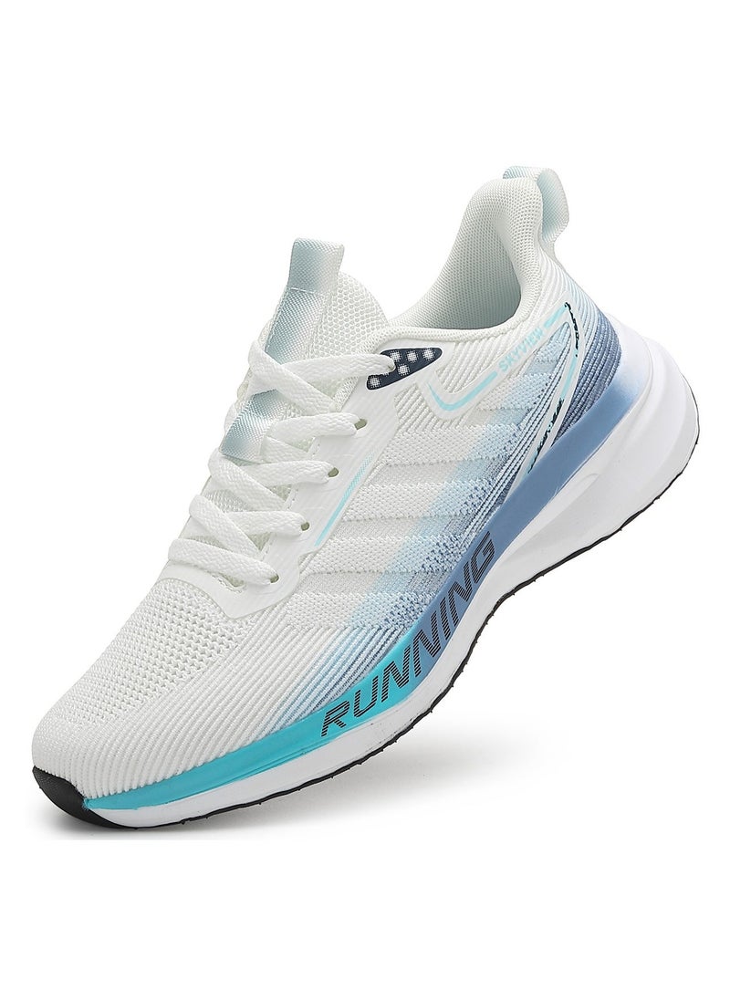 Sky View Sky View Men's Colorblock Sneakers Wide Walking Shoes Lightweight Slip on Sneakers Breathable Wide Athletic Running Shoes For Men  - Image 1