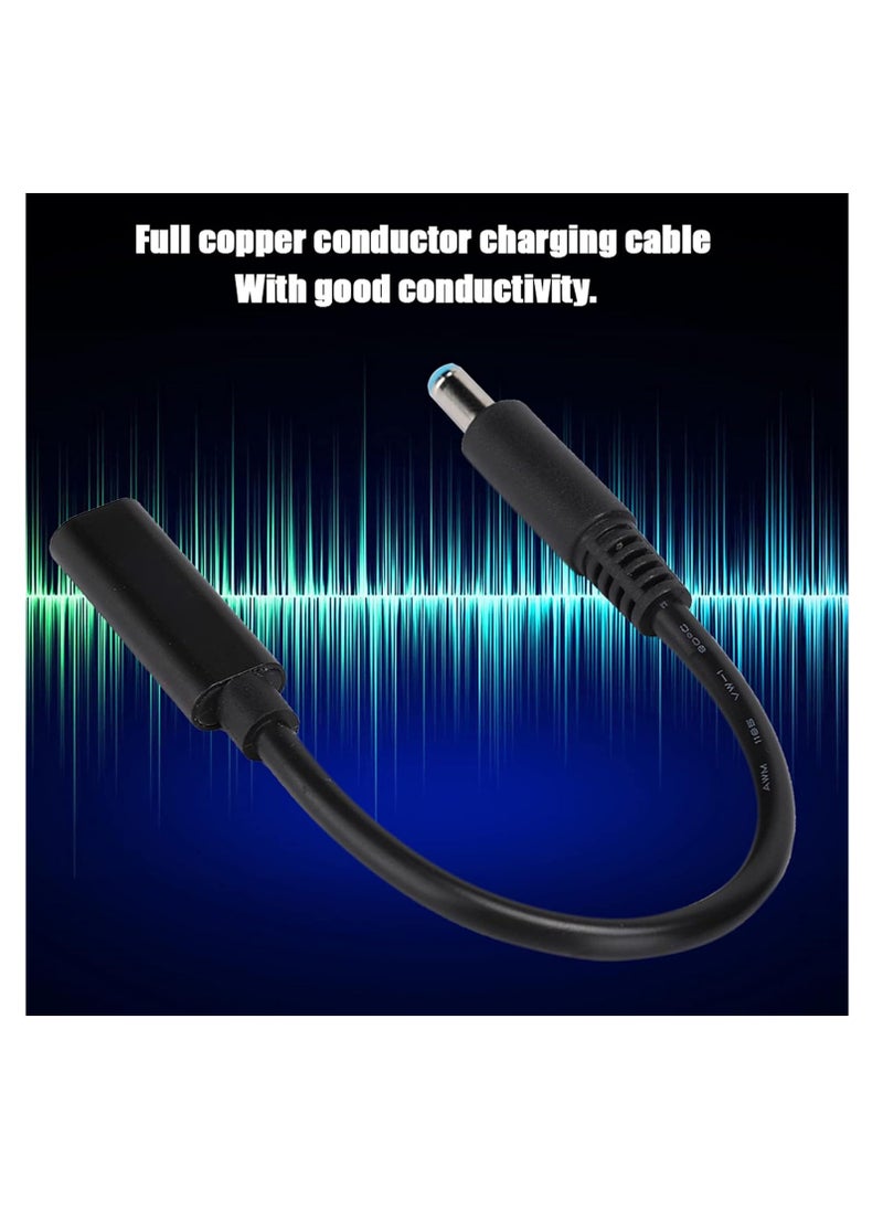 Power Adapter Cable 100W PD Type C to HP bLUE Pin 4.5mm x 0.6mm Interface Charging Cable Notebooks Power Connector for HP Notebooks Laptop