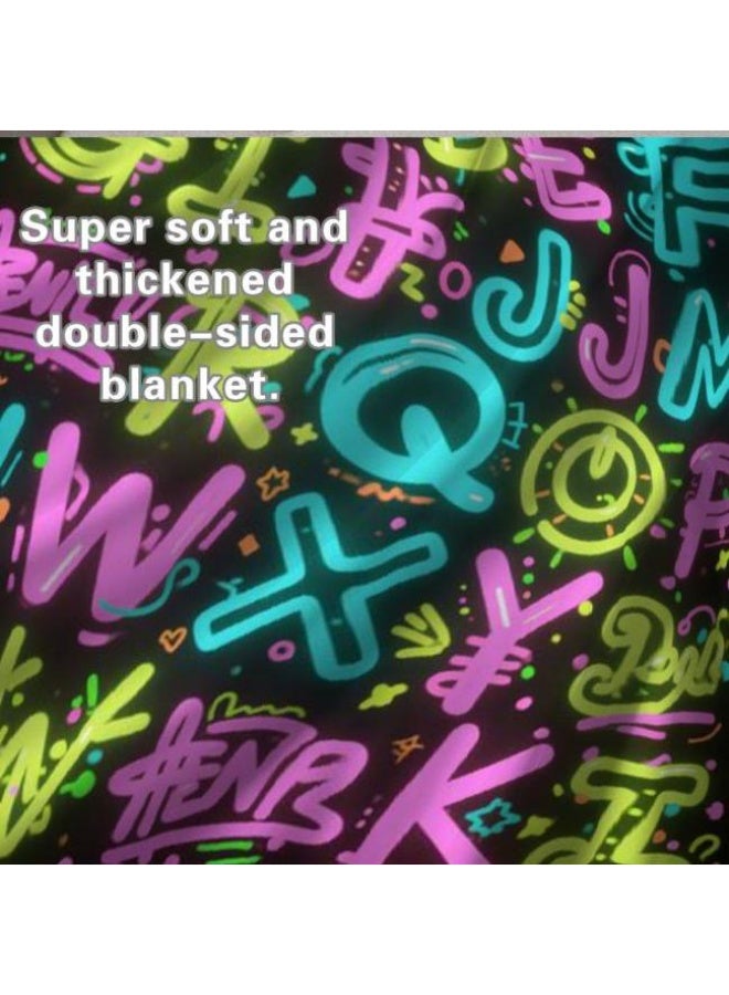 عام بطانية رقيقة من الفانيلا الكرتونية للأطفال والرضع (دافئة ومريحة، ومناسبة للنوم والألعاب) 70 سم * 100 سم - Image 5