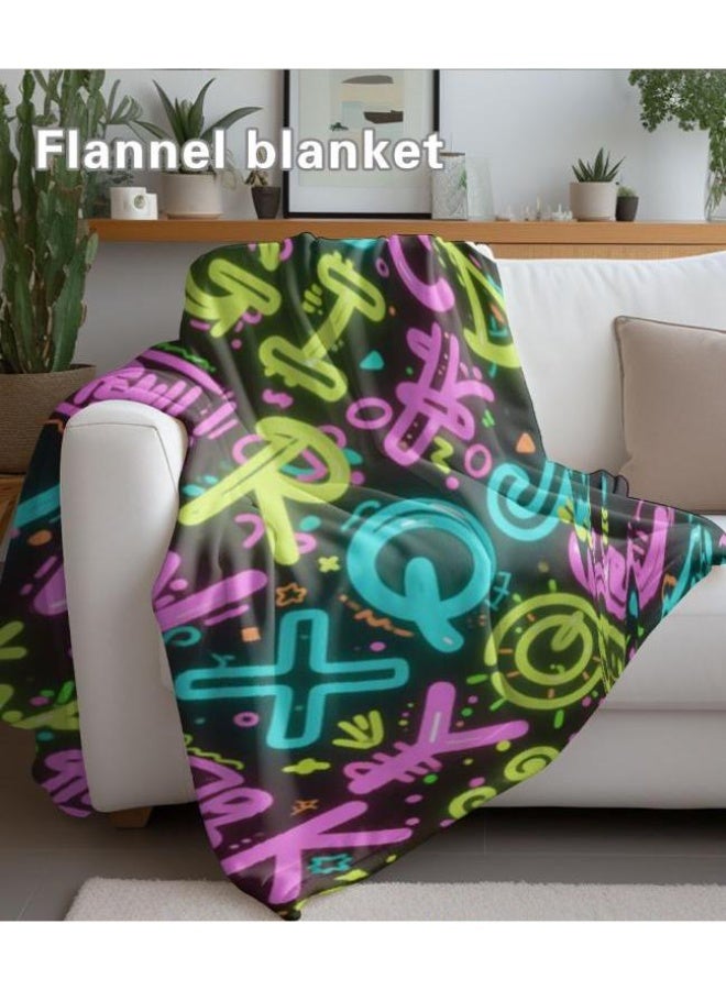 عام بطانية رقيقة من الفانيلا الكرتونية للأطفال والرضع (دافئة ومريحة، ومناسبة للنوم والألعاب) 70 سم * 100 سم - Image 3