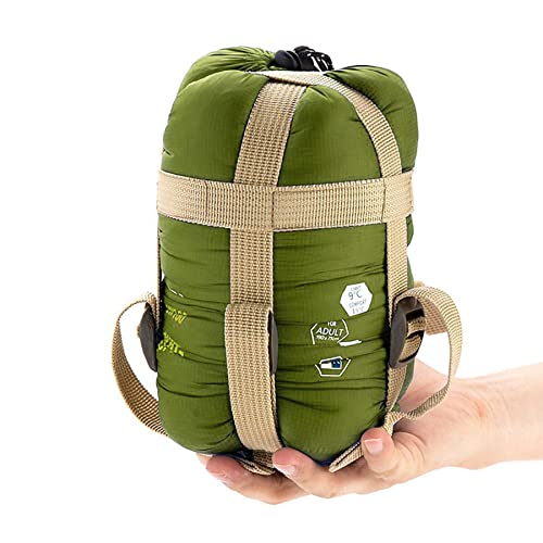 ECOOPRO Portable, Waterproof, Lightweight Sleeping Bag with Compression Sack - For Camping, Backpacking & Hiking - Image 1