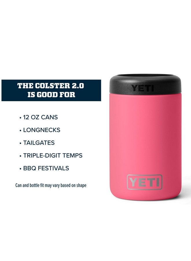 YETI عازل علب ييتي رامبلر 12 أونصة للعلب القياسية، وردي استوائي (لا يوجد إدخال علبة) - Image 3