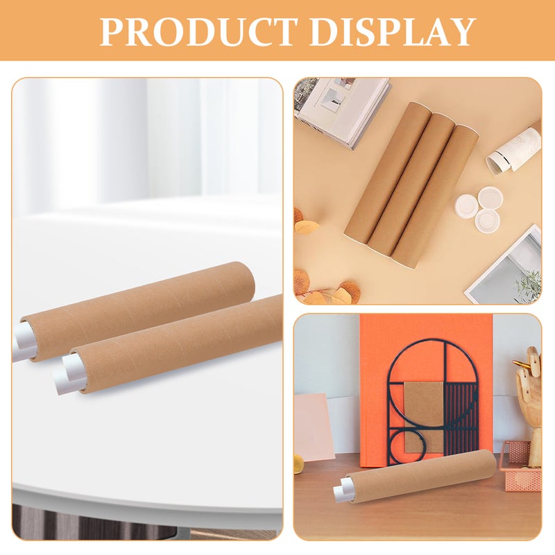 Poster Roll Tube, Durable Storage for Artwork and Documents, Portable Design - Image 5