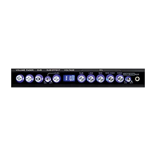 SOUNDSTREAM موازن صوت ستريم MPQ-5V موازن بارامتري 5 نطاق مع جهد - Image 1