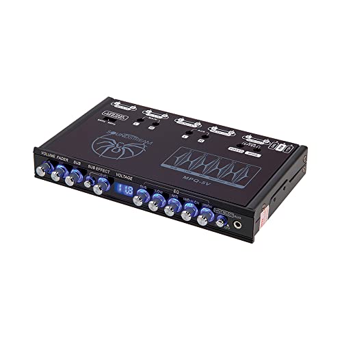 SOUNDSTREAM موازن صوت ستريم MPQ-5V موازن بارامتري 5 نطاق مع جهد - Image 2
