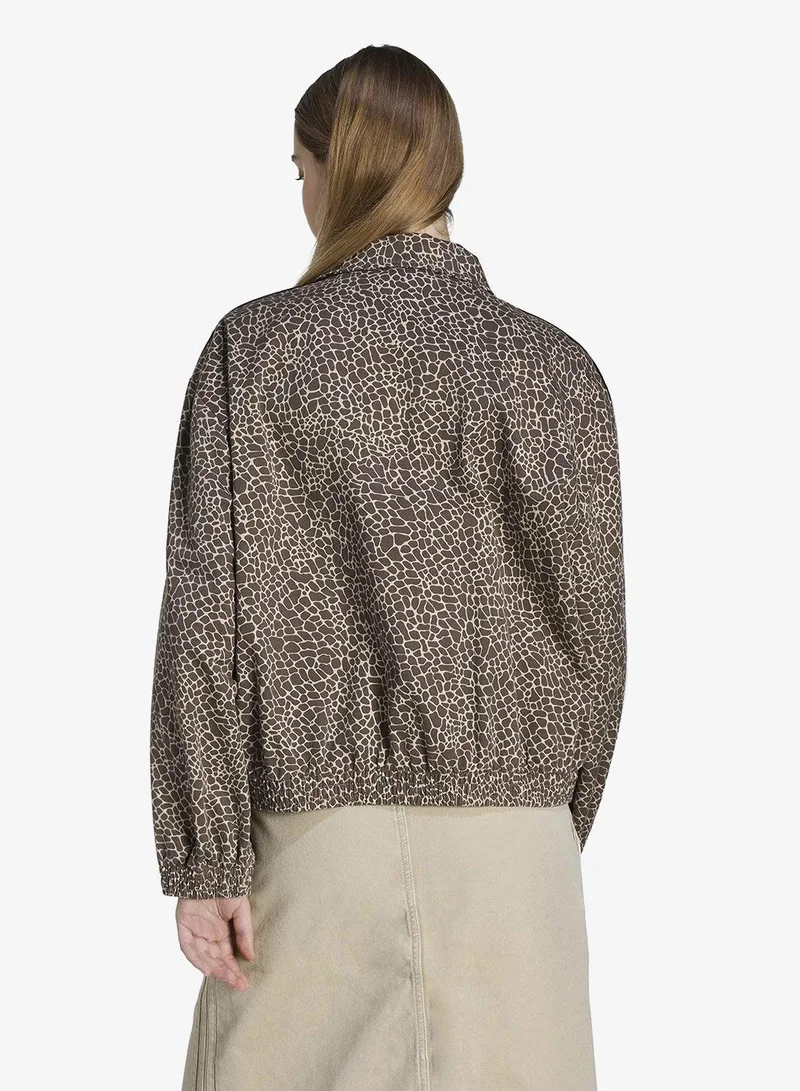 اديداس اوريجينالز جاكيت FIREBIRD OVERSIZED AOP DENIM