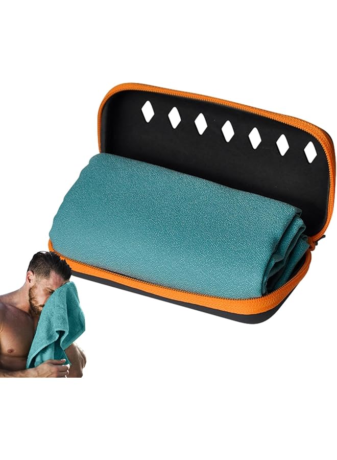 Oasisgalore Camping Towels Super Absorbent Fast Drying Microfiber Towel for Swimming Beach Quick Dry Ultra Soft Compact Gym Towel  - Image 4