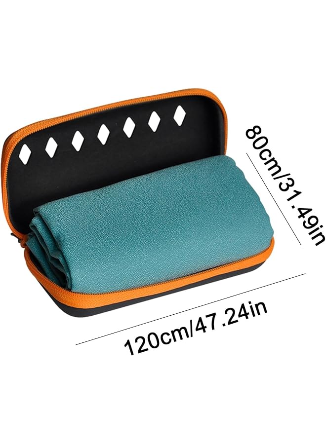 Oasisgalore Camping Towels Super Absorbent Fast Drying Microfiber Towel for Swimming Beach Quick Dry Ultra Soft Compact Gym Towel  - Image 5