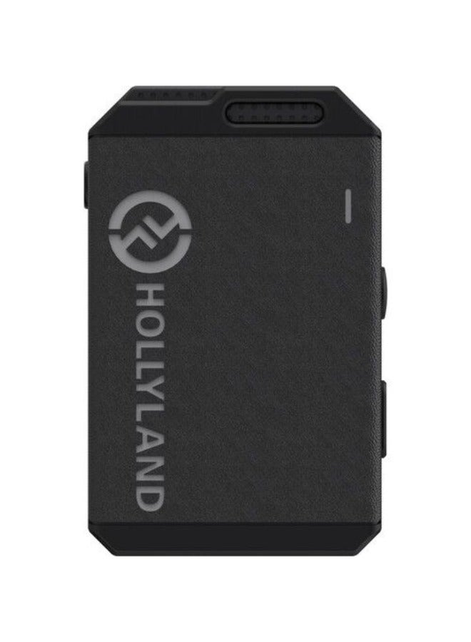 Hollyland نظام ميكروفون لاسلكي هولي لاند لارك ماكس سولو (2.4 جيجاهرتز، أسود) - Image 3