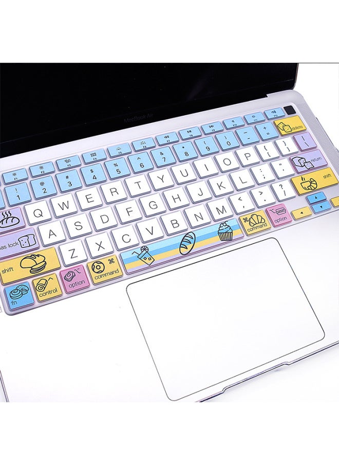 Generic - For Apple Lenovo 13pro 15touch Custom HP Color Millet Painted Keyboard Protective Film-Color:CH-243(Good Luck)-Dimensions:Huawei Glory 14/Keyboard Without Camera Hole - Image 1