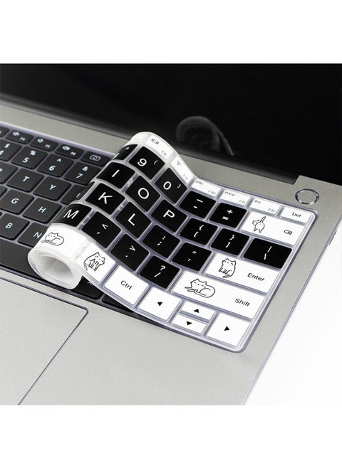 For Apple Lenovo 13pro 15touch Custom HP Color Millet Painted Keyboard Protective Film-Color:CH-243(Good Luck)-Dimensions:Huawei Glory 14/Keyboard Without Camera Hole