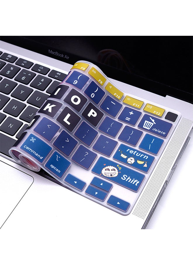 Generic - For Apple Lenovo 13pro 15touch Custom HP Color Millet Painted Keyboard Protective Film-Color:CH-243(Good Luck)-Dimensions:Huawei Glory 14/Keyboard Without Camera Hole - Image 1