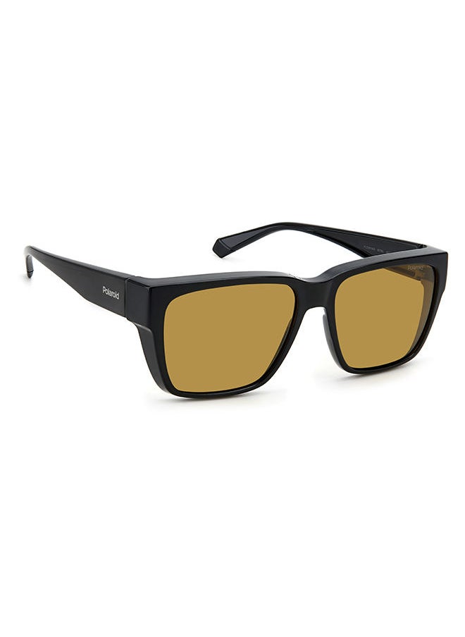 Polaroid - Unisex UV Protection Square Sunglasses - Pld 9018/S Black 59 - Lens Size 59 Mm - Image 1