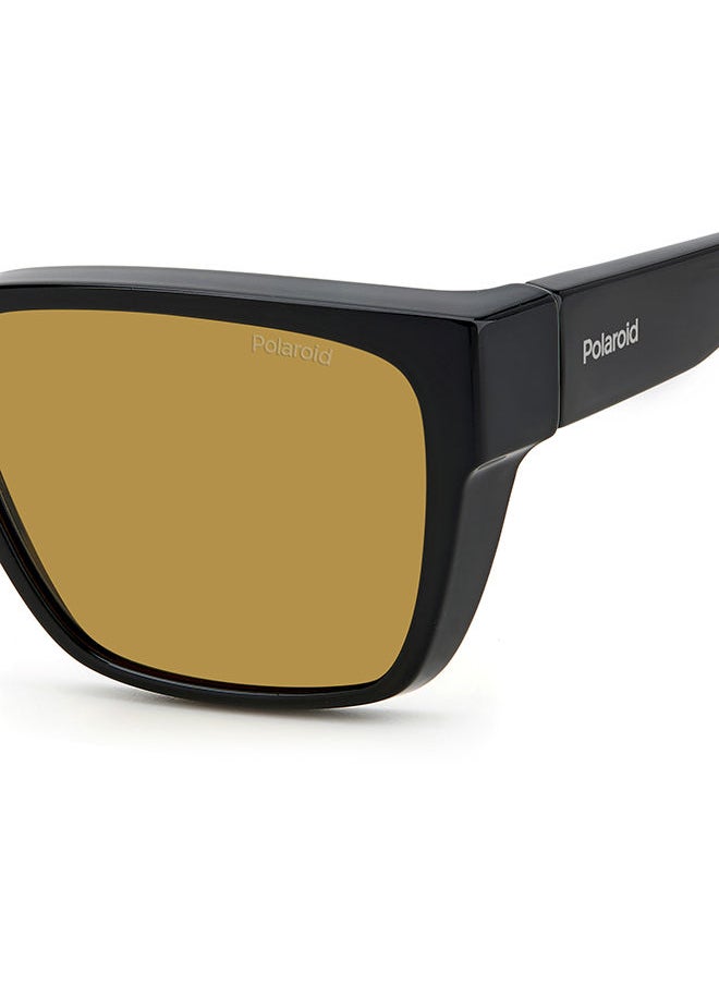 Polaroid - Unisex UV Protection Square Sunglasses - Pld 9018/S Black 59 - Lens Size 59 Mm - Image 1