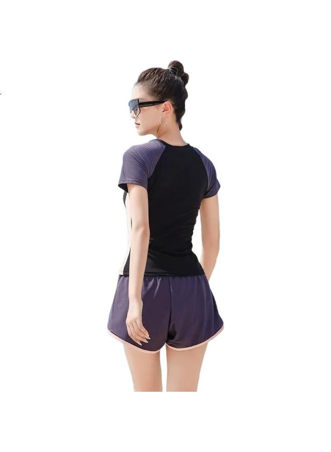 Barbie Conservative Split Swimsuit Women'S Conservative Slimming Cover Belly Slimming Large Size Hot Spring Vacation Swimwear - Image 3