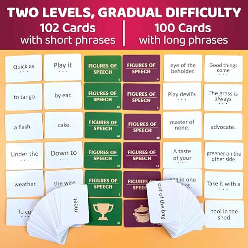 QUOKKA Elderly Memory Games for Seniors 202 Cards for Alzheimers or Dementia Activities Expression Brain Card Games for Seniors with Dementia 2 Levels Visual Clues Premium Gift Box - Image 5