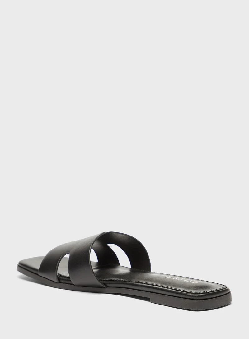 Celeste Single Strap Flat Sandals