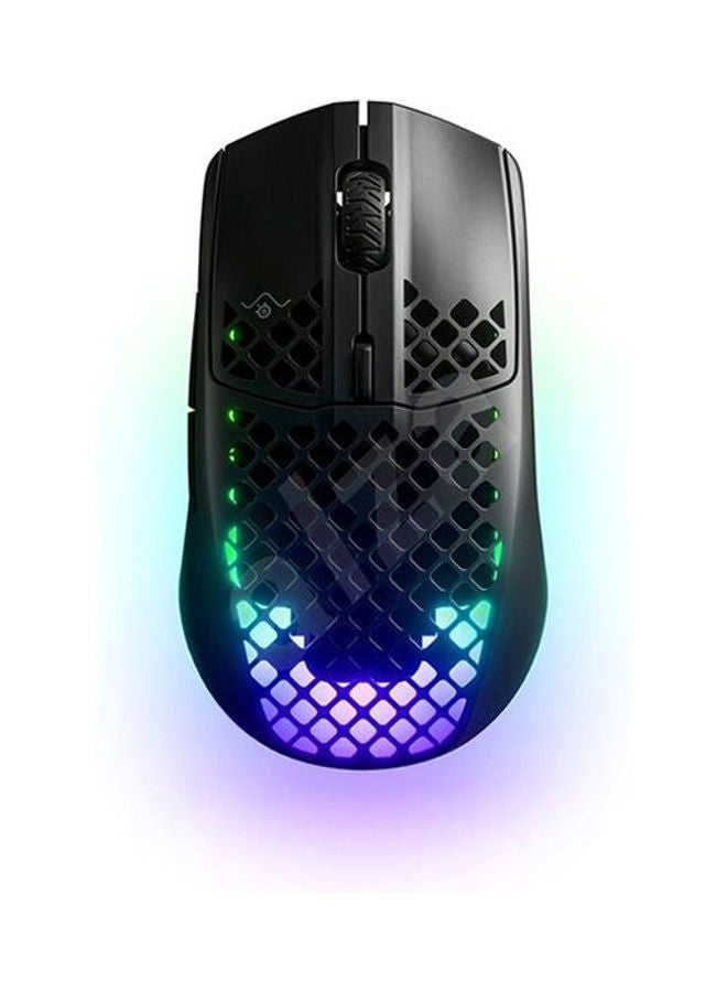 SteelSeries Aerox 3 Wireless - Super Light Gaming Mouse - 18,000 CPI TrueMove Air Optical Sensor - Ultra-lightweight Water Resistant Design - 200 Hour Battery Life - Image 1