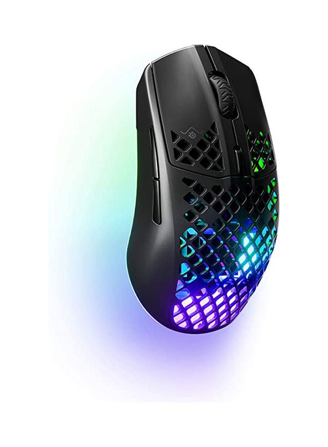SteelSeries Aerox 3 Wireless - Super Light Gaming Mouse - 18,000 CPI TrueMove Air Optical Sensor - Ultra-lightweight Water Resistant Design - 200 Hour Battery Life - Image 3