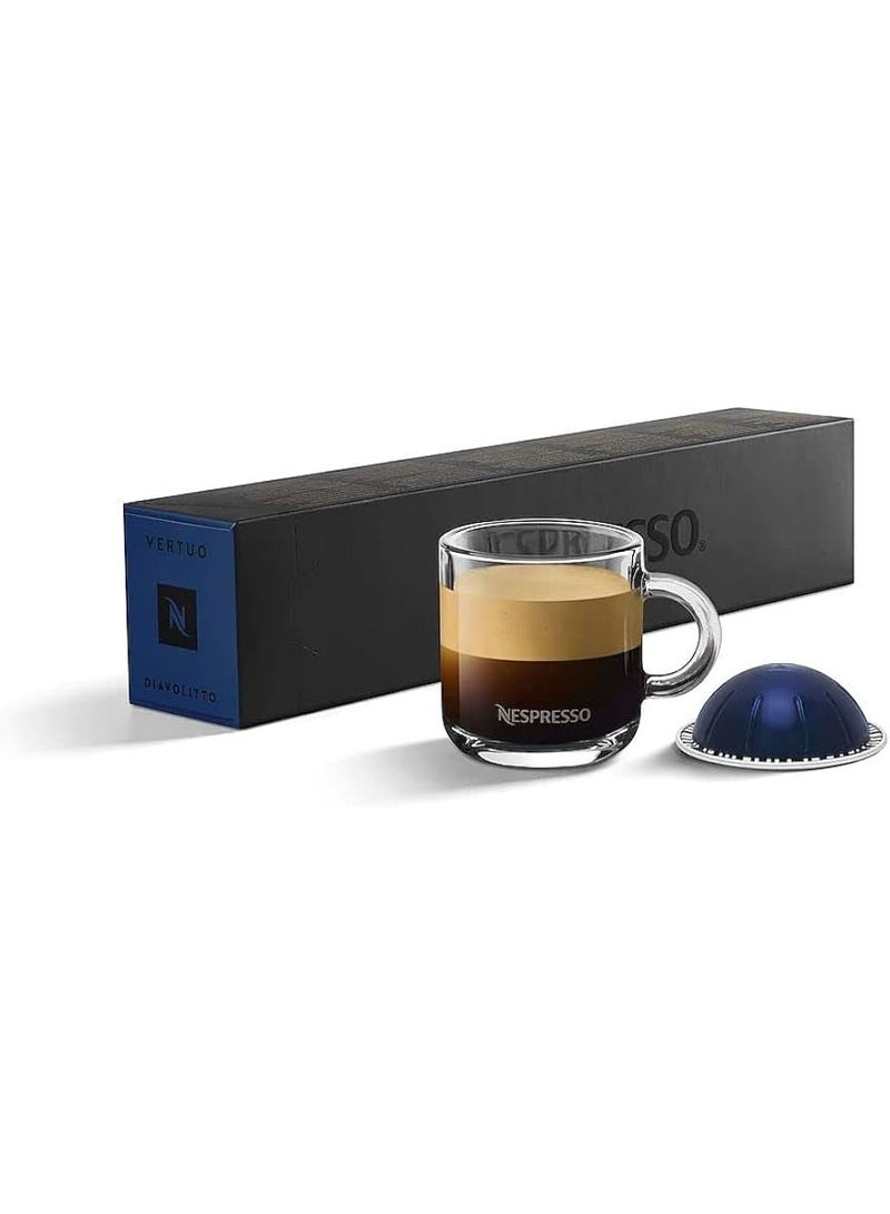 Nespresso Vertuo Capsules - Diavolitto - 10 Capsules