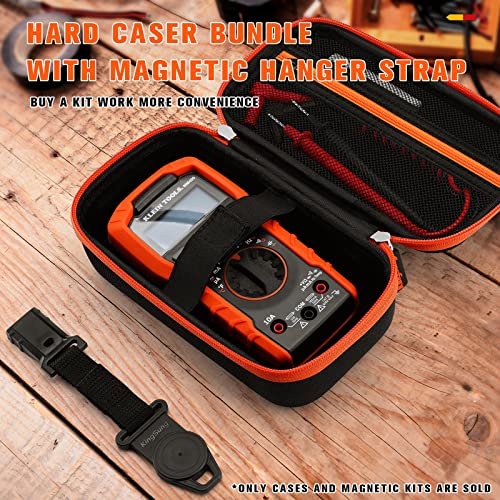 kingsung Hard Caser Bundle with Magnetic Hanger Strap Replacement for Klein Tools MM400/MM325/MM300/MM200/ET140/MM720 Digital Multimeter by KingSung - Image 2
