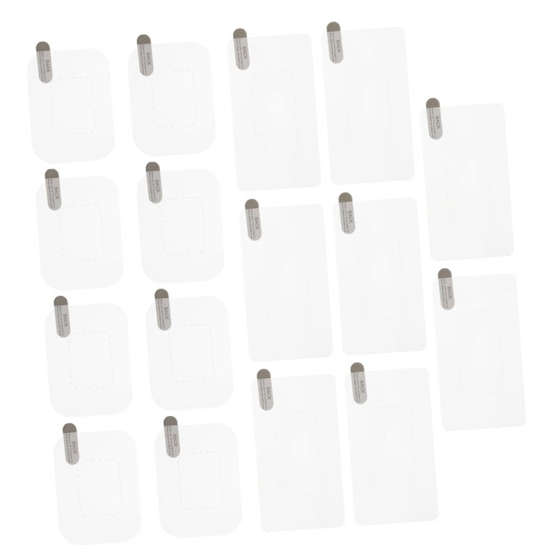 16 Pcs Electrostatic Dash Cam Adhesive Tape For Car Windshield Glass - Image 2