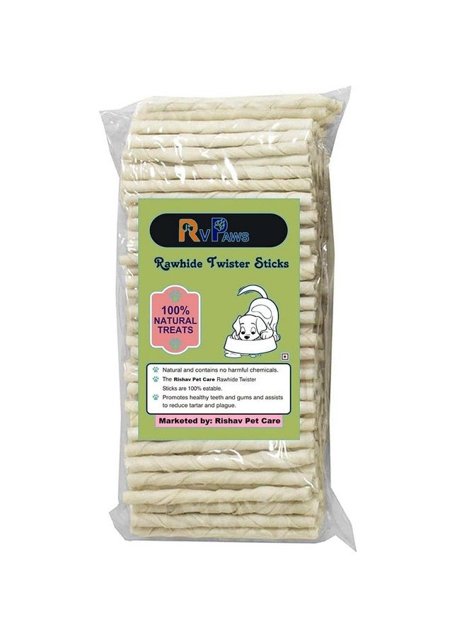 Generic Dog Chew Calcium Rawhide Twisted Stick (1Kg)  - Image 1