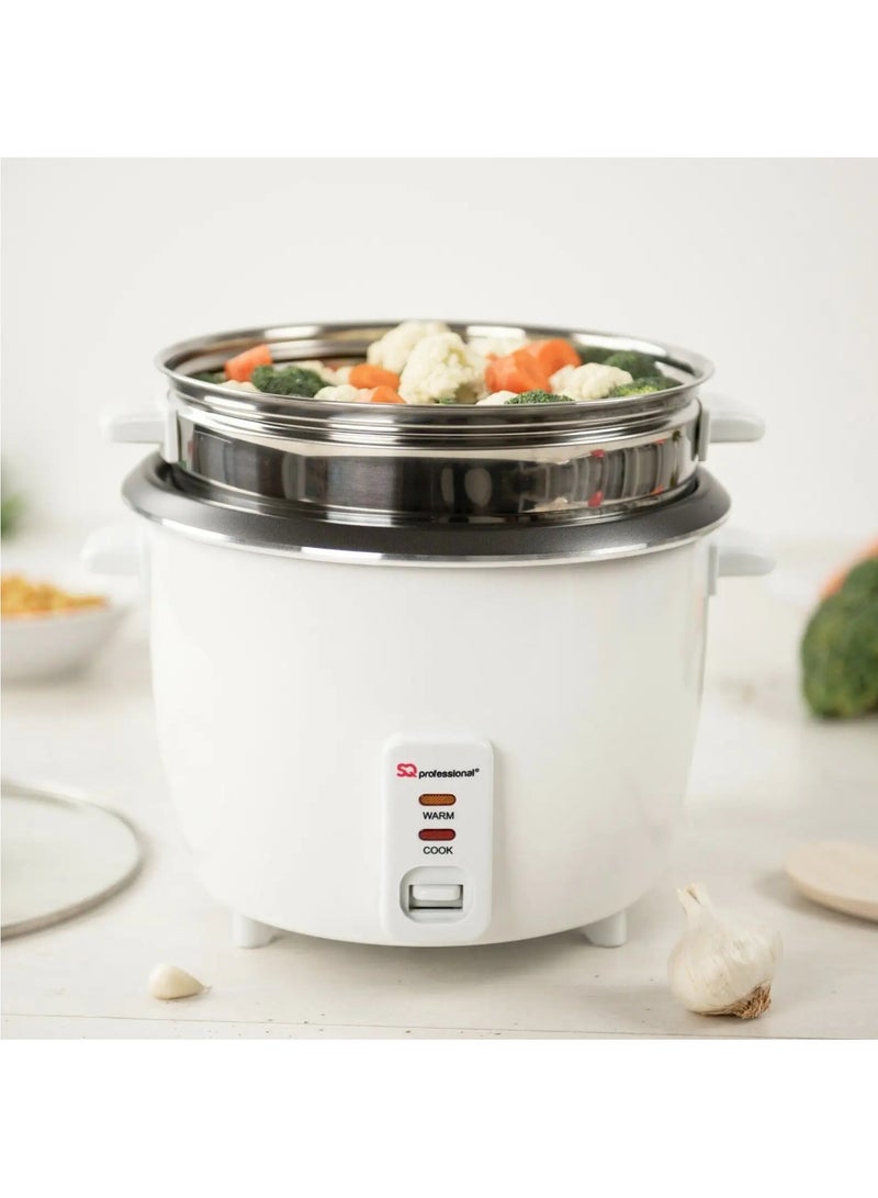 دينكس وعاء طهي أرز مصنوعة من الألومنيوم بقوة كهربائية 1000 واط وسعة 2.8 لتر لون ابيض - من دينكس - Image 2