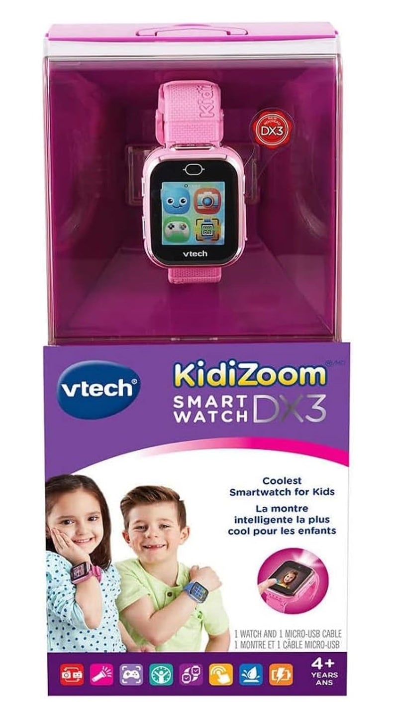VTech KidiZoom Smartwatch DX3 Pink - Image 2
