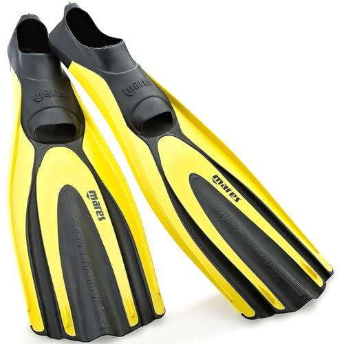 Mares Unisex Adults Avanti Superchannel FF Diving Fins Compact Durable Flippers with Closed Orthopedic Foot Pocket for Snorkelling Recreational Diving Yellow 36 - Image 3