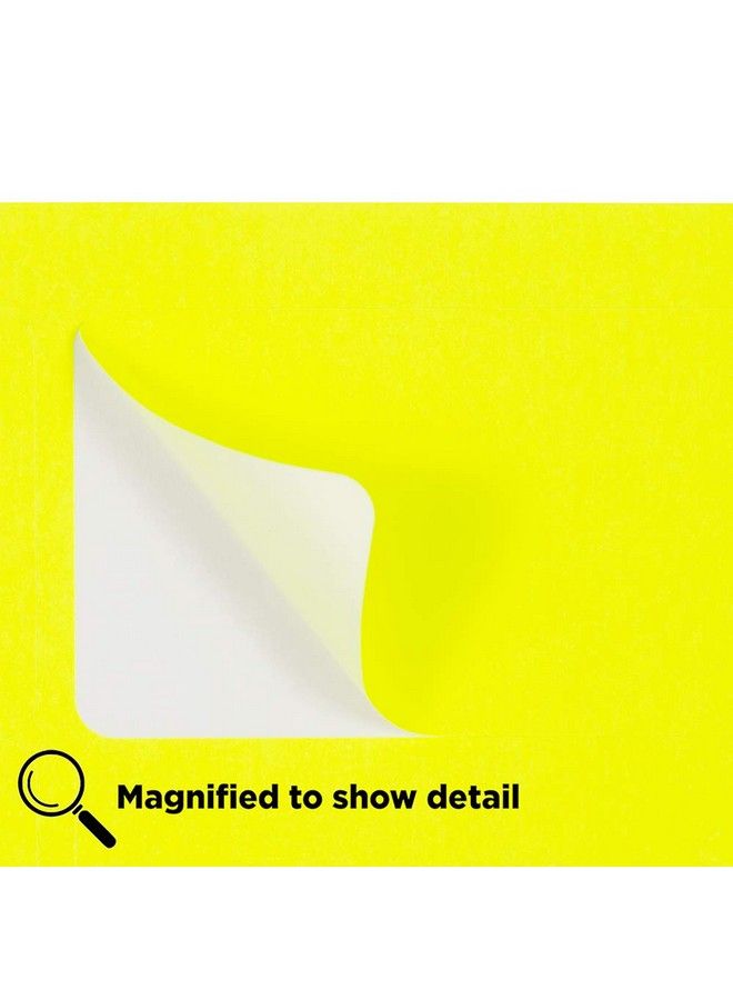 JAM Paper ملصقات عنوان الشحن قياسية 2 × 4 نيون فلوريسنت أصفر 120 عبوة - Image 5
