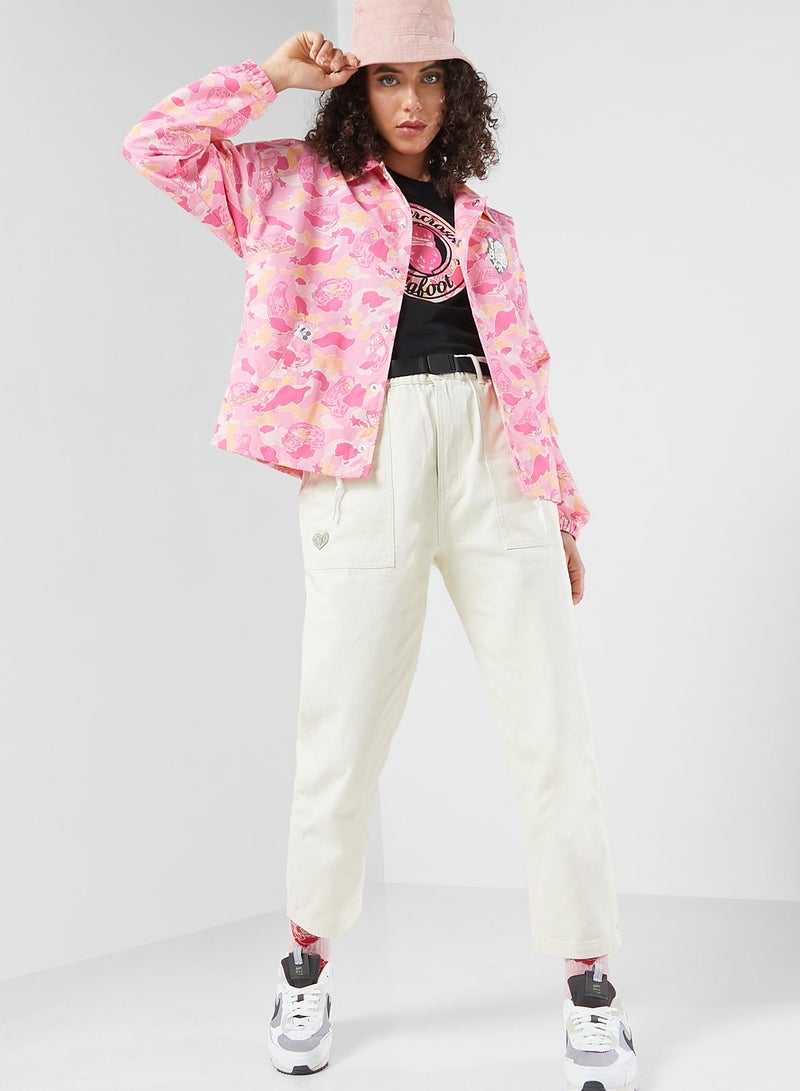 FINGERCROXX Logo Shirt Jacket - Image 4