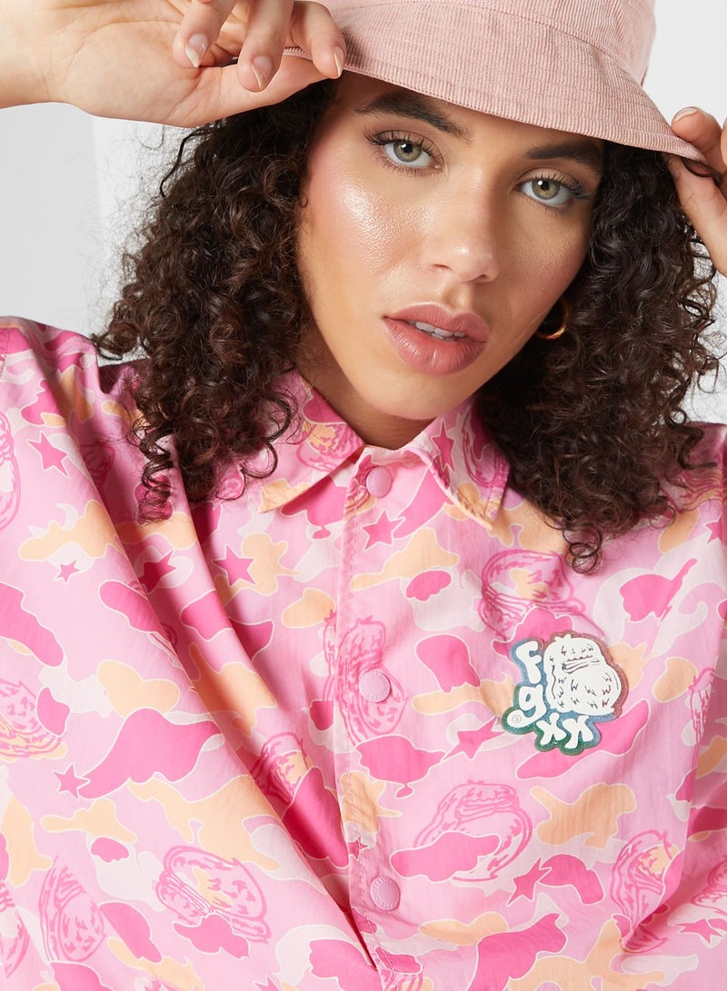 FINGERCROXX Logo Shirt Jacket - Image 3