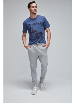 GRIMELANGE IVANO Men's Grey Melanj Sweatpants  - Image 5