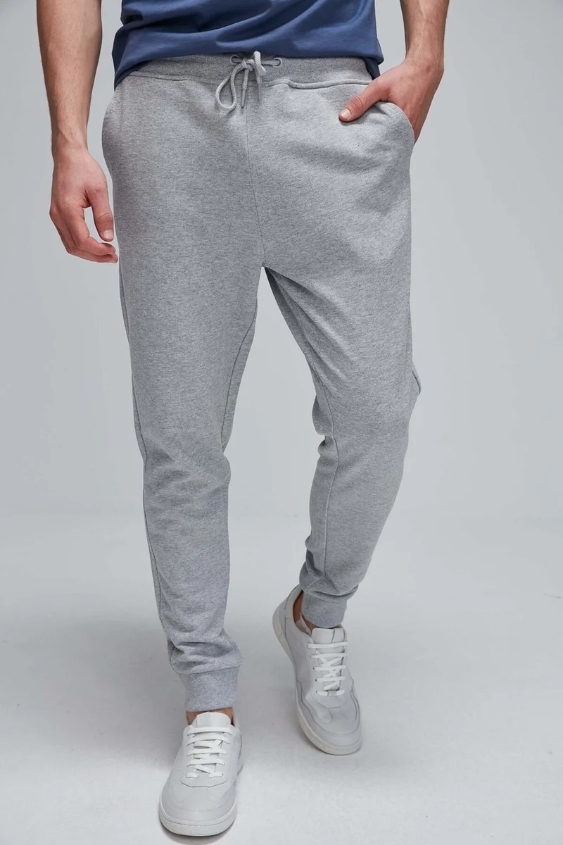 GRIMELANGE IVANO Men's Grey Melanj Sweatpants