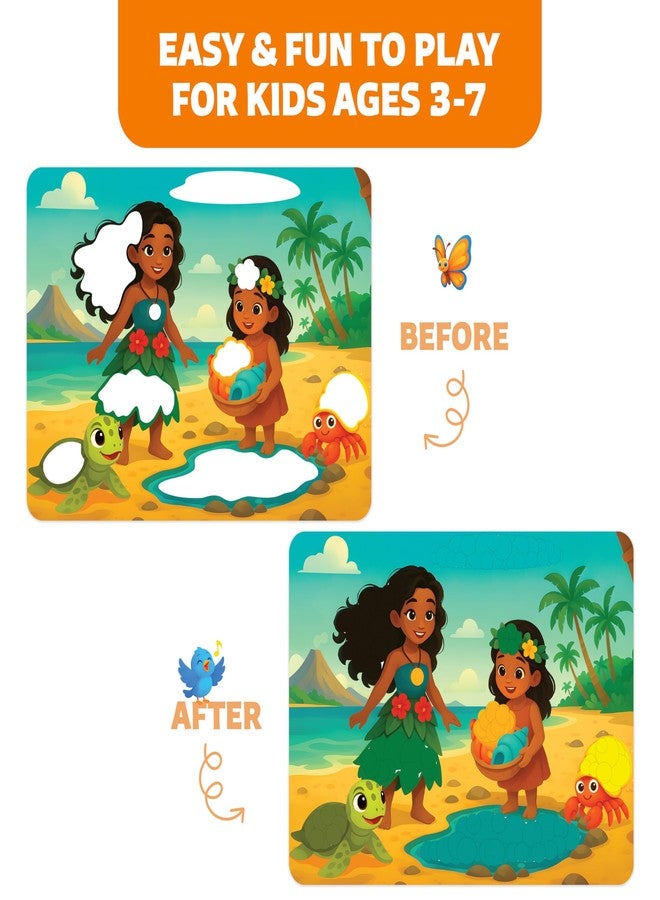Clever Fox Play Dot Fun Sticker Art Kit for Kids Ages 3-7 - Mess-Free Fairy Tale & Princess Craft Set with 10 Picture Canvases and 2000+ Easy-Peel Dot Stickers - Creative Activity for Girls & Boys - Image 2