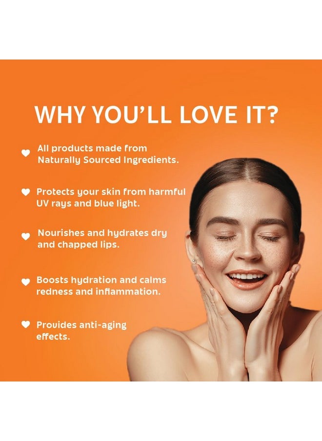 RIVONA NATURALS Rivona Naturals Glow Getter Essentials Gift set For Women & Men | Premium & Luxurious Gift Box | Gift Box for Every Occasion |100% Natural Rivona Products | Pack of 4  - Image 4