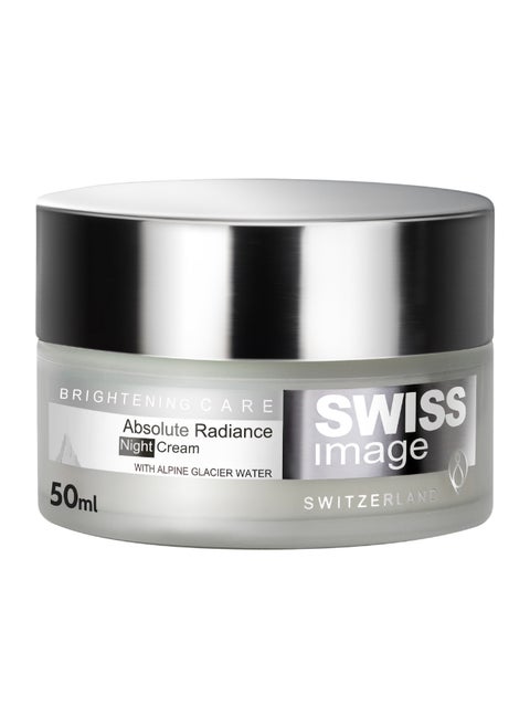 Brightening Night Cream with Niacinamide 50 ml Face Cream for Pigmentation & Dark Spot Reduction Improves skin texture & Repair skin Barrier |Men & Women All Skin Types Swiss Made