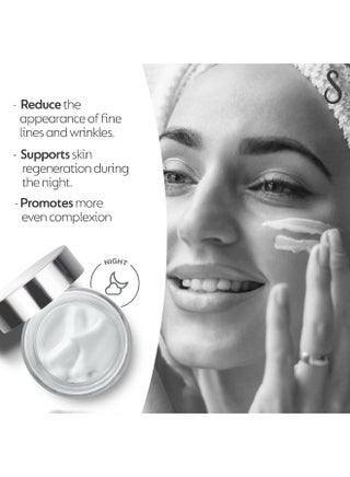 Brightening Night Cream with Niacinamide 50 ml Face Cream for Pigmentation & Dark Spot Reduction Improves skin texture & Repair skin Barrier |Men & Women All Skin Types Swiss Made - view 4