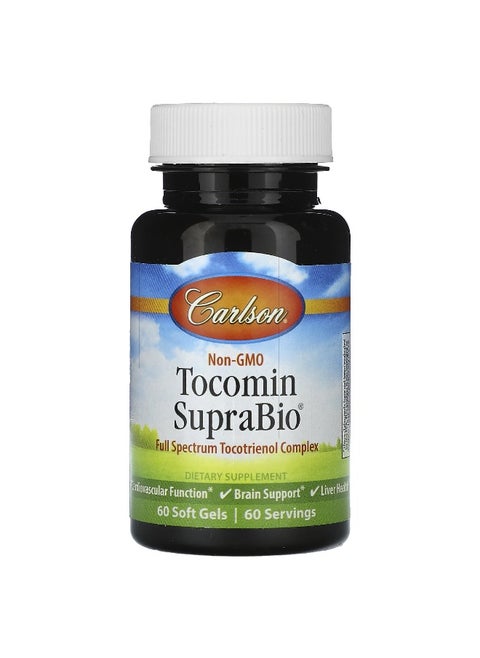 Carlson, Tocomin SupraBio, 60 Soft Gels