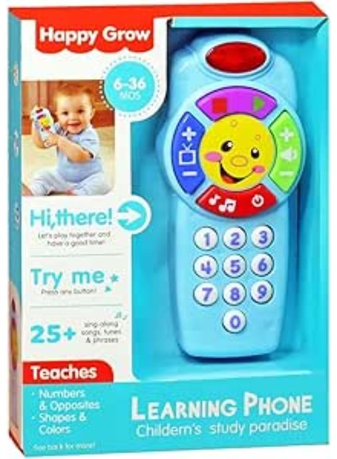 Music Educational Mobile Phone Toy For Kids With 25 Different Sounds And Songs - Mixed Material