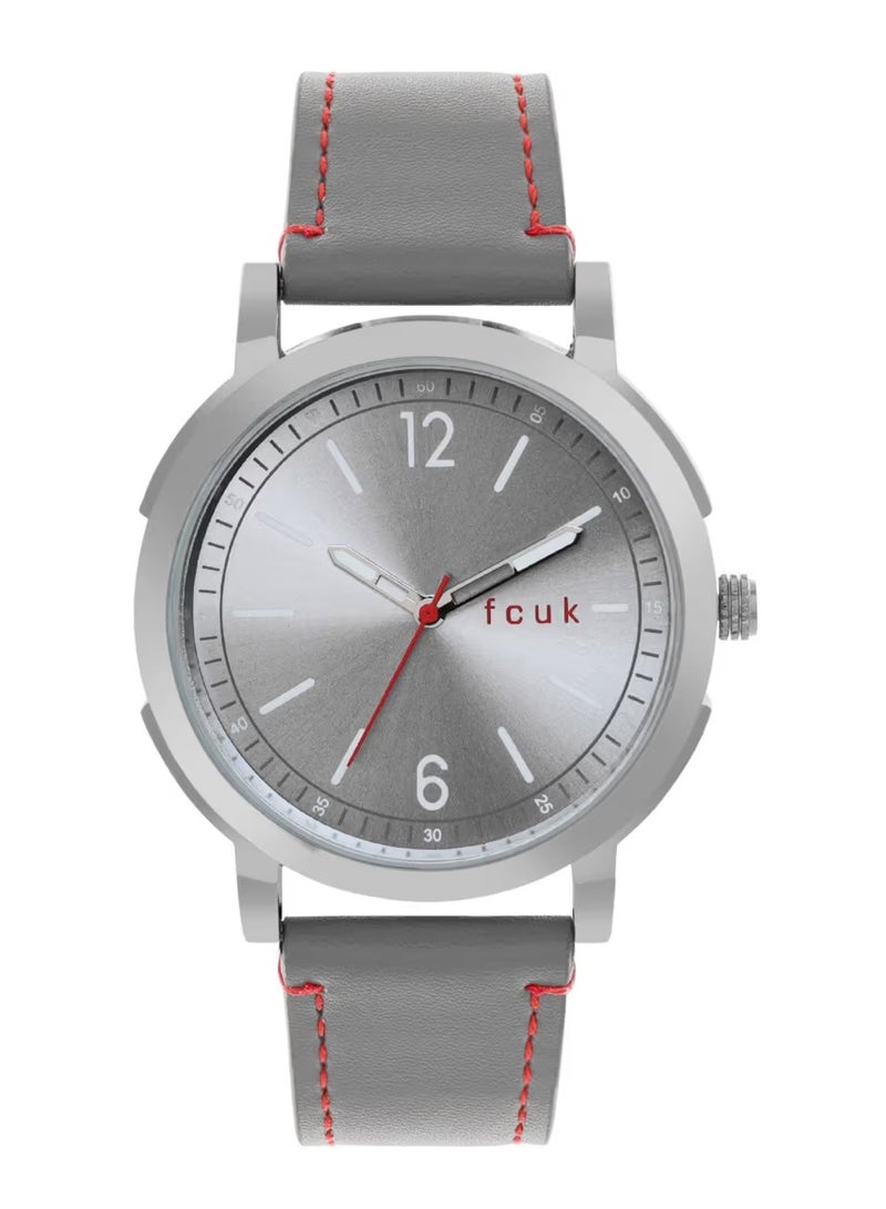 French Connection UK Men's Analog Quartz Grey Dial Watch FK00010D - Image 1