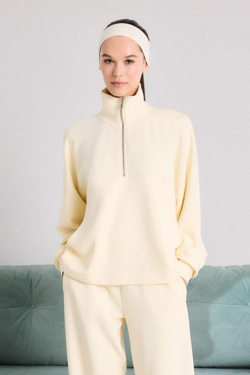 ديفاكتو Modal Hooded Sweatshirt