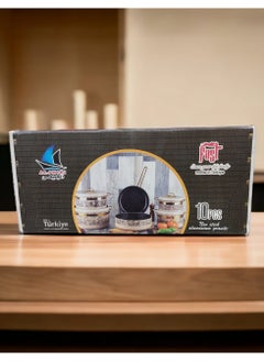 FAST Granite turkey brown cookware 10 piece  - Image 2