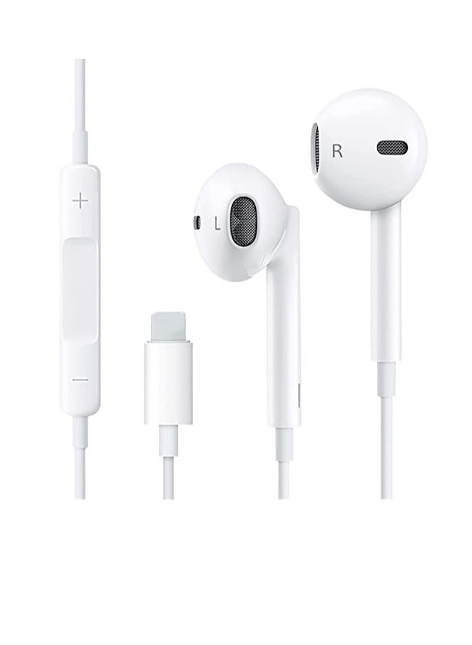 Earbuds Headphones Wired Earphones with Microphone and Volume Control Compatible with I phone - Image 1